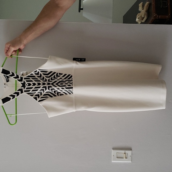 NWT Express white dress - Picture 1 of 2